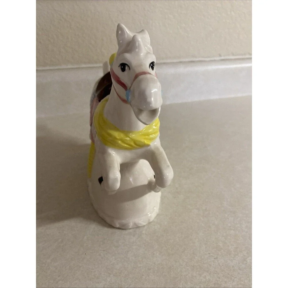 Vintage Heritage Mint Carousel Horse Teapot Figurine The Leonardo Collection